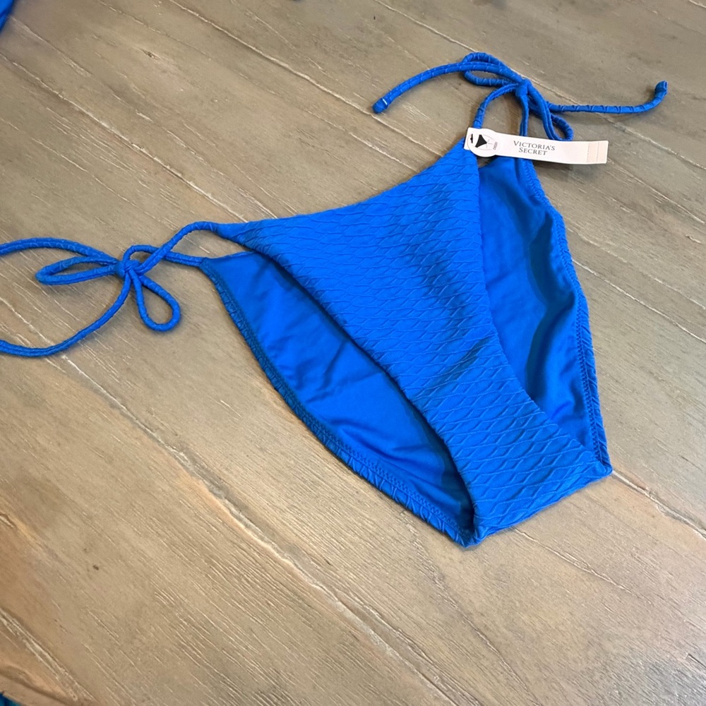 Victoria's Secret Bright Blue cheeky bikini bottom